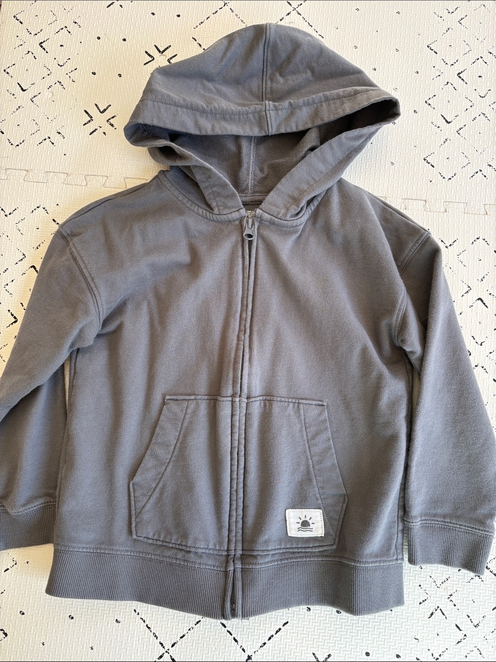 Little Co zip up sweatshirt
